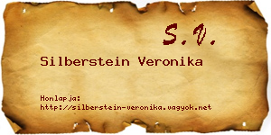 Silberstein Veronika névjegykártya